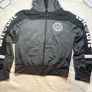 Roma Concept Love Print Womens Jacket with hood